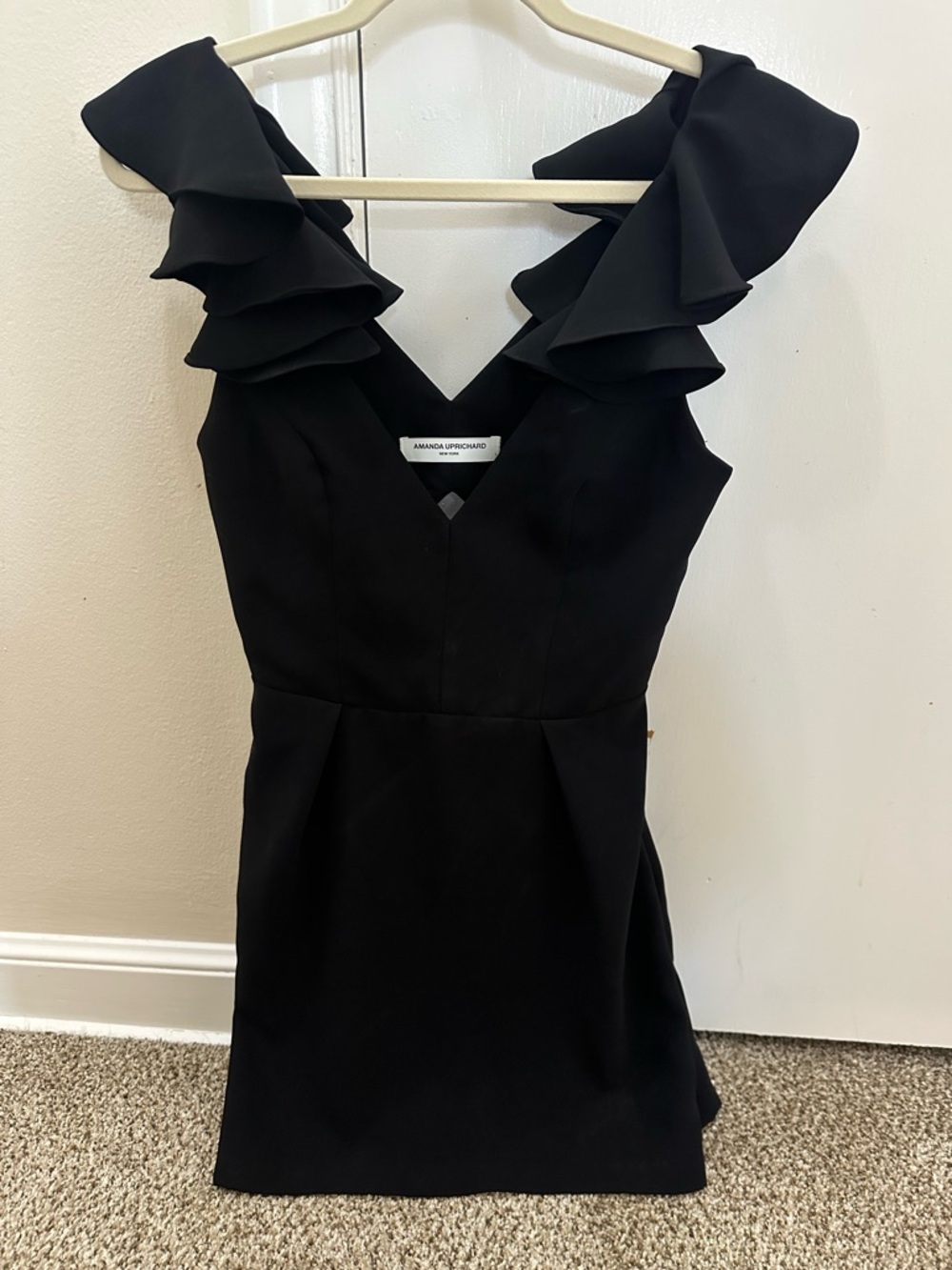 Amanda Uprichard Gimlet Dress in Black - Picture 4 of 6
